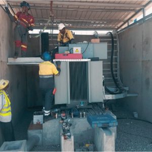 New transformer installation